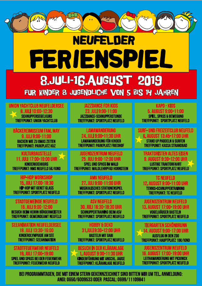 Neufelder Ferienspiel 2019
