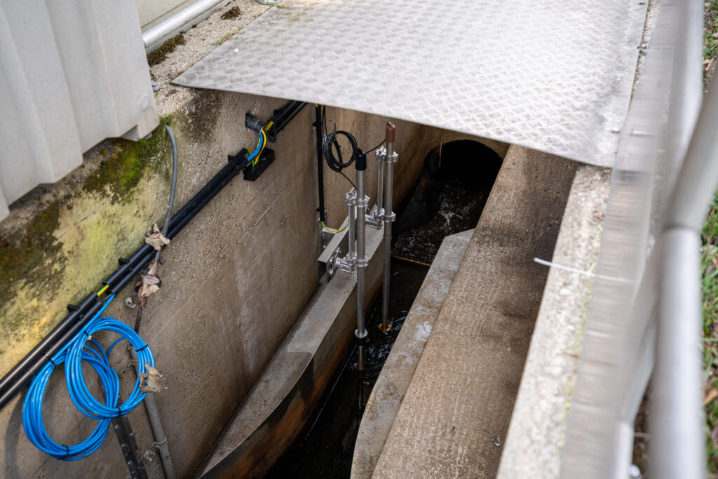 Station 11 - Ablaufmessung