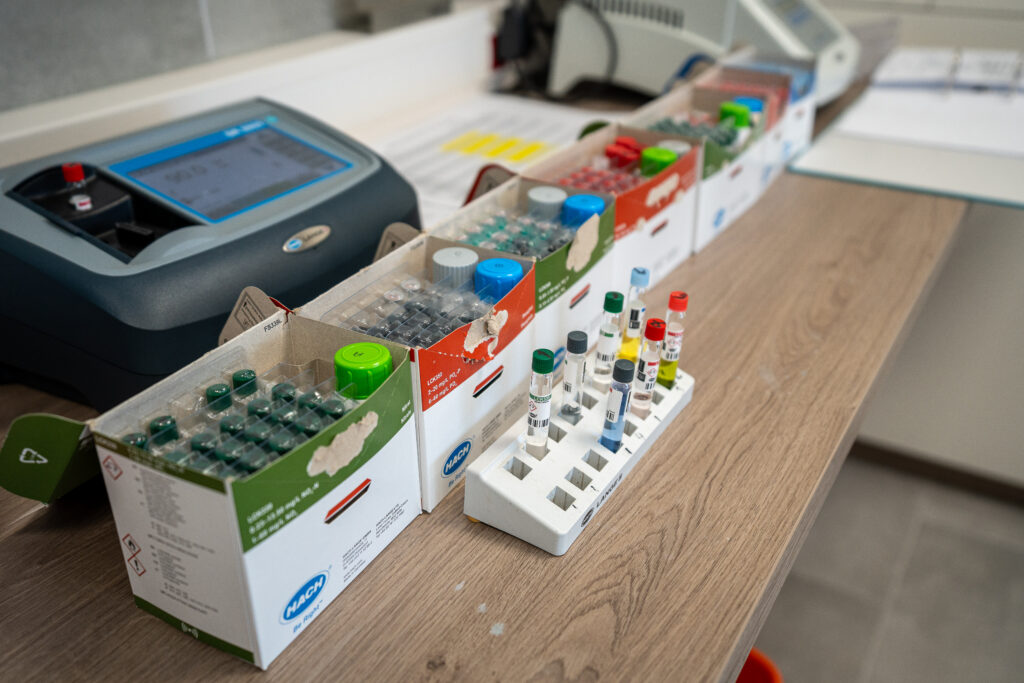 Station 11 - Ablaufmessung