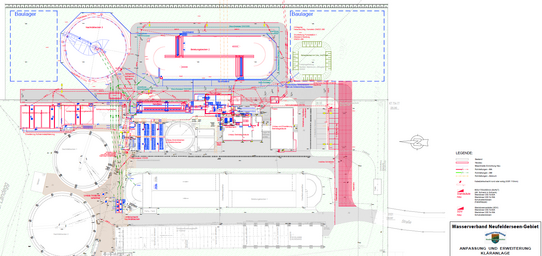 Auszug aus dem Lageplan "BAU"